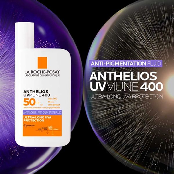 La Roche-Posay Anthelios UVMUNE 400 Anti-Dark Spots Fluid Spf50+ Λεπτόρρευστο Αντηλιακό κατά των Κηλίδων 50 ml