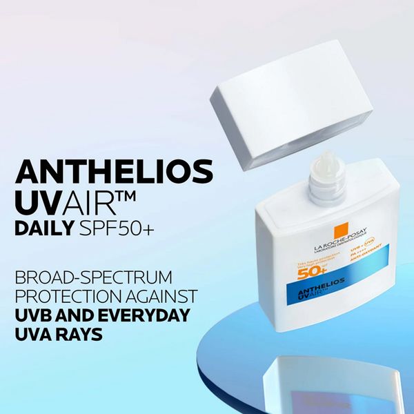La Roche-Posay Anthelios UVair Daily Invisible Fluid Αντηλιακό Προσώπου με Αέρινη Υφή Spf50+ 40 ml