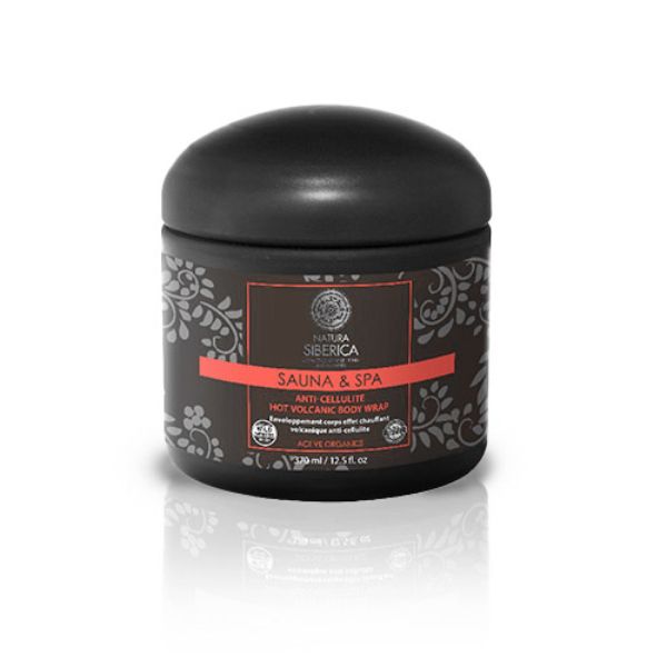 Natura Siberica Sauna and Spa Body Wrap με Ηφαιστειακή Λάσπη Κατά της Κυτταρίτιδας 370 ml