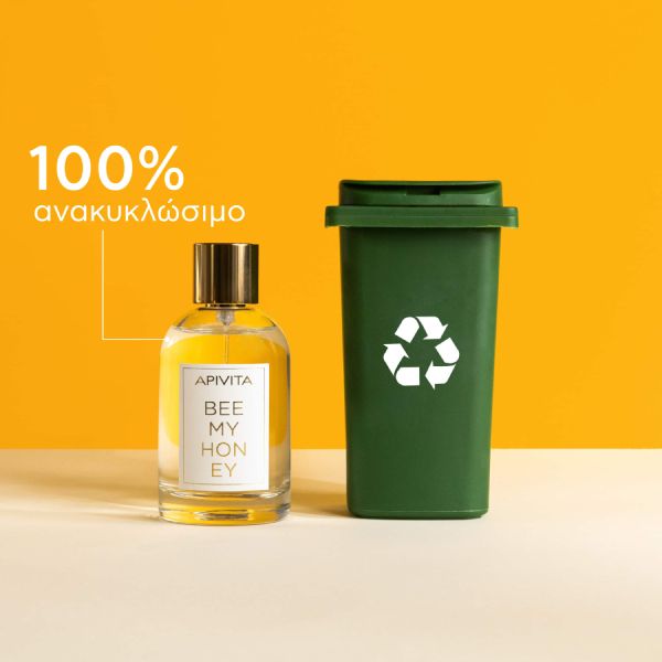 Apivita Bee My Honey Eau De Toilette Κολώνια με Εσπεριδοειδή, Λουλούδια και Μέλι 100 ml