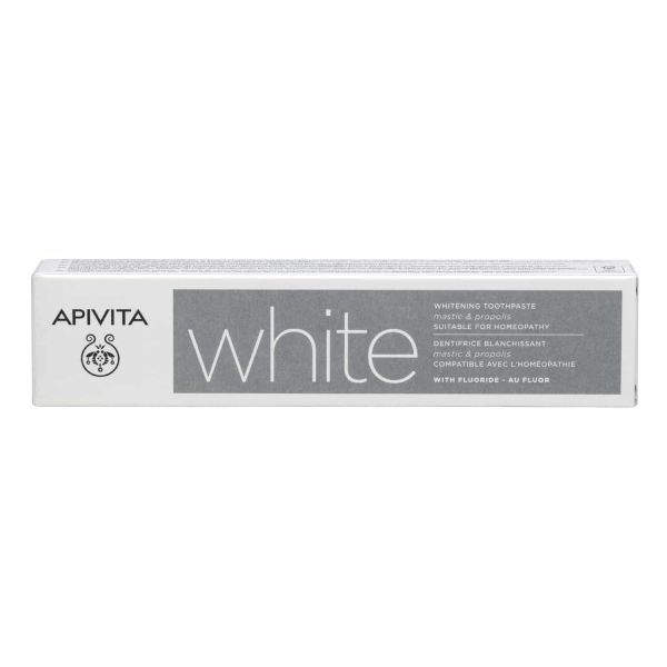 Apivita White Οδοντόκρεμα με Μαστίχα και Πρόπολη 75 ml