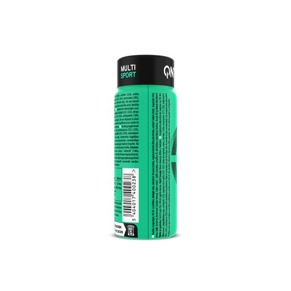 QNT Move Multi Sport Shot Magnesium Vitamin B6 Συμπλήρωμα Διατροφής με Γεύση Tropical Fruit 80 ml