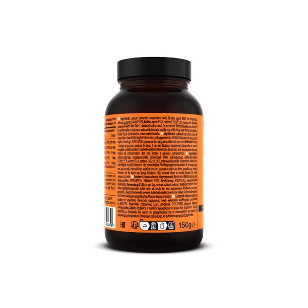QNT Move Calcium Mag and Zinc Συμπλήρωμα Διατροφής Ασβέστιο Μαγνήσιο Ψευδάργυρος για Οστά και Μύες 60 Ταμπλέτες