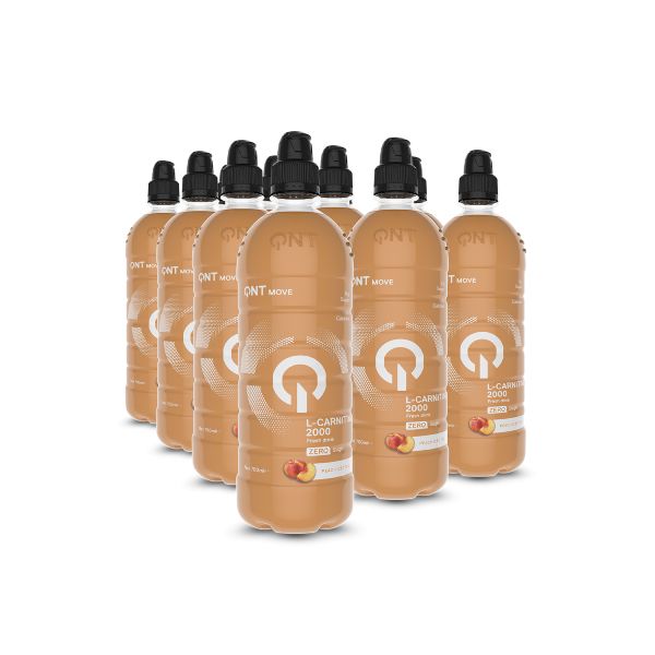 QNT Move L-Carnitine 2000 mg Συμπλήρωμα Διατροφής για Απόδοση και Χάσιμο Βάρους με Γεύση Peach Iced Tea 700 ml