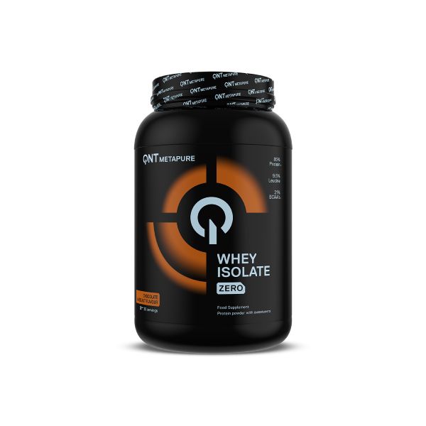 QNT Metapure Whey Isolate Zero Απομονωμένη Πρωτεΐνη Ορού Γάλακτος με Γεύση Chocolate Hazelnut 908 gr