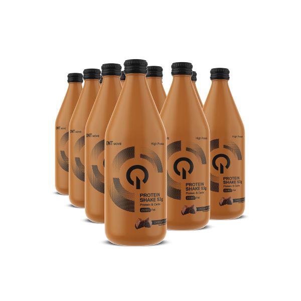 QNT Move Protein Shake 53 gr Πρωτεΐνη Ορού Γάλακτος Συμπλήρωμα Διατροφής για Μυϊκή Αποκατάσταση με Γεύση Chocolate 500 ml