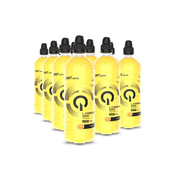 QNT Move L-Carnitine 2000 mg Συμπλήρωμα Διατροφής για Απόδοση και Χάσιμο Βάρους με Γεύση Orange 700 ml