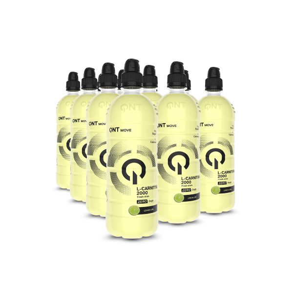 QNT Move L-Carnitine 2000 mg Απόδοση και Χάσιμο Βάρους με Γεύση Lemon Lime 700 ml