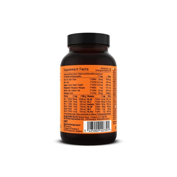 QNT Move Daily Vitamins Συμπλήρωμα Διατροφής με Βιταμίνες και Μέταλλα 60 Κάψουλες