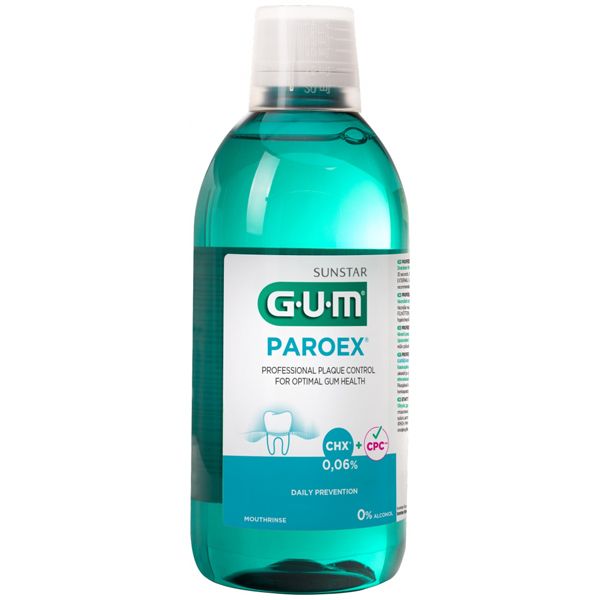 Gum Paroex Στοματικό Διάλυμα CHX 0.06% 500 ml