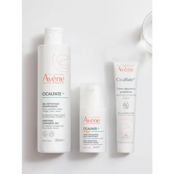 Avene Cicalfate+ Επανορθωτική Κρέμα Πολλαπλής Προστασίας Spf50+ 30 ml