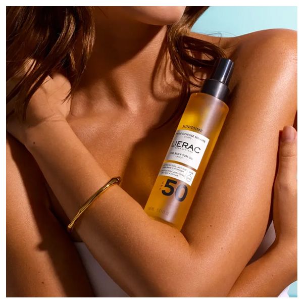 Lierac Sunissime The Silky Sun Oil Body Aντηλιακό Λάδι Σώματος Spf50 150 ml