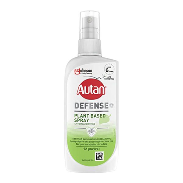 Autan Defense Plant-Based Spray Φυτικό Εντομοαπωθητικό 100 ml