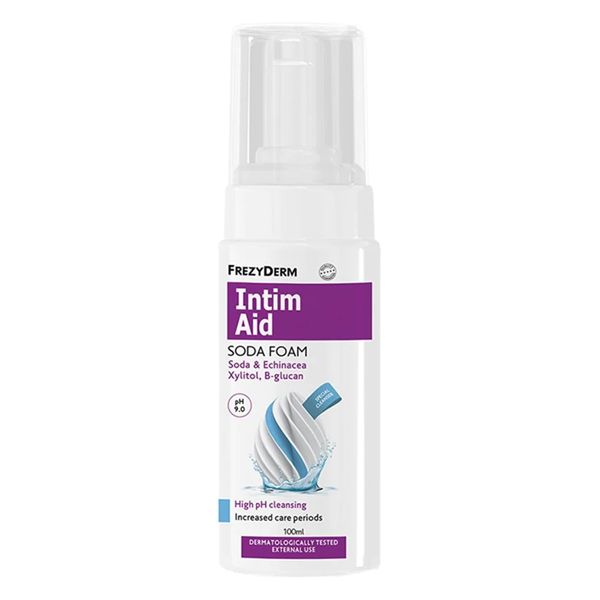 Frezyderm Intim Aid Soda Foam pH 9 Αφρός Καθαρισμού για την Ευαίσθητη Περιοχή 100 ml