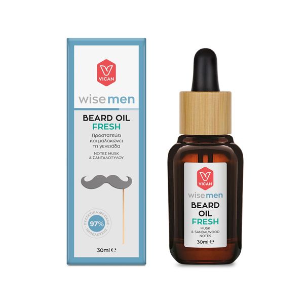 Wise Men Beard Oil Fresh Λάδι για τα Γένια 30 ml