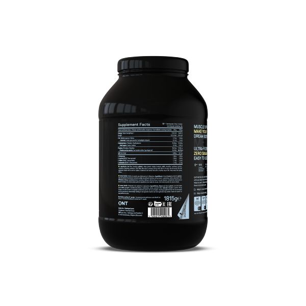 QNT Metapure Mass Gainer Zero Sugar Whey Isolate Πρωτεΐνη για Ανάπτυξη Μυών με Γεύση Vanilla 1815 gr