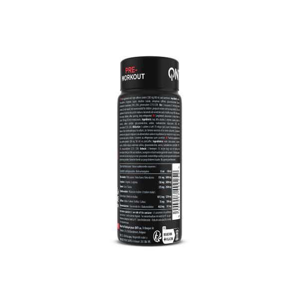 QNT Metapure Pre-workout Elite N.O.+ Nitric Oxide Rapid Absorption Συμπλήρωμα Διατροφής για Μυϊκή Διέγερση με Γεύση Cherry-Grape 80 ml