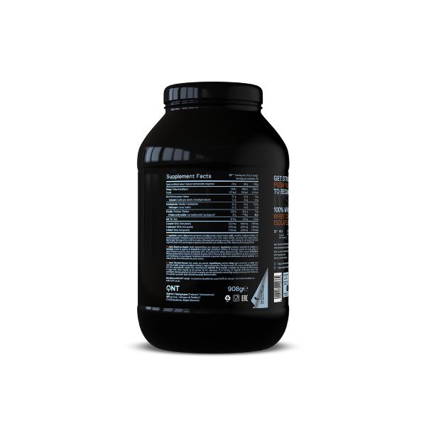 QNT Metapure Prime Whey Protein Απομονωμένη Πρωτεΐνη Ορού Γάλακτος με Γεύση Belgian Chocolate Brownie 908 gr