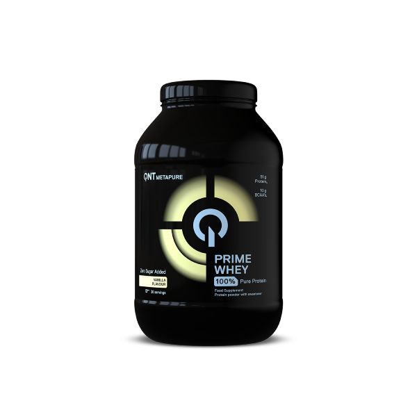 QNT Metapure Prime Whey Protein Απομονωμένη Πρωτεΐνη Ορού Γάλακτος με Γεύση Vanilla 908 gr