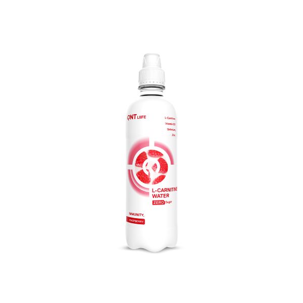 QNT Liife L-Carnitine Water Νερό με Καρνιτίνη σε Γεύση Raspberry 500 ml
