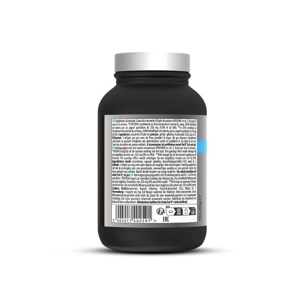 QNT Care Omega 3 3000 mg EPA / DHA Συμπλήρωμα Διατροφής με Ιχθυέλαιο για Υποστήριξη Καρδιακής και Εγκεφαλικής Λειτουργίας 90 Μαλακές Κάψουλες