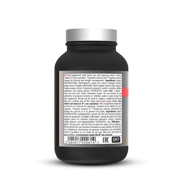 QNT Care Day Burner Vegan Συμπλήρωμα Διατροφής για Διαχείριση Βάρους 90 Κάψουλες