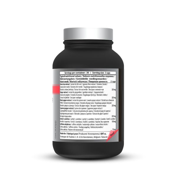 QNT Care Day Burner Vegan Συμπλήρωμα Διατροφής για Διαχείριση Βάρους 90 Κάψουλες