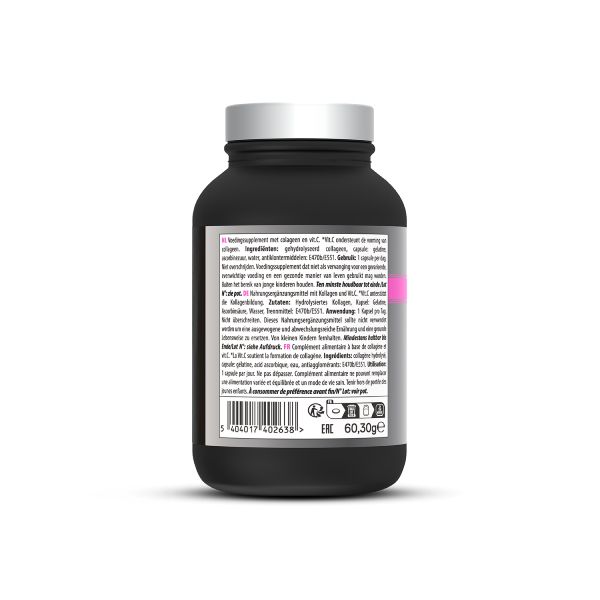 QNT Care Collagen Beauty Skin 500 mg και Vit. C Συμπλήρωμα Διατροφής με Κολλαγόνο 90 Κάψουλες