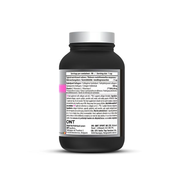 QNT Care Collagen Beauty Skin 500 mg και Vit. C Συμπλήρωμα Διατροφής με Κολλαγόνο 90 Κάψουλες