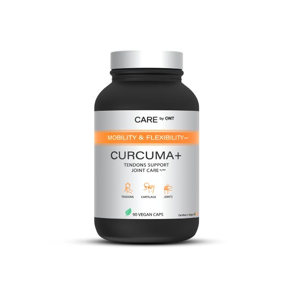 QNT Care Curcuma+ Vegan Συμπλήρωμα Διατροφής με Κουρκουμά για Υποστήριξη της Ευλυγισίας των Αρθρώσεων 90 Κάψουλες