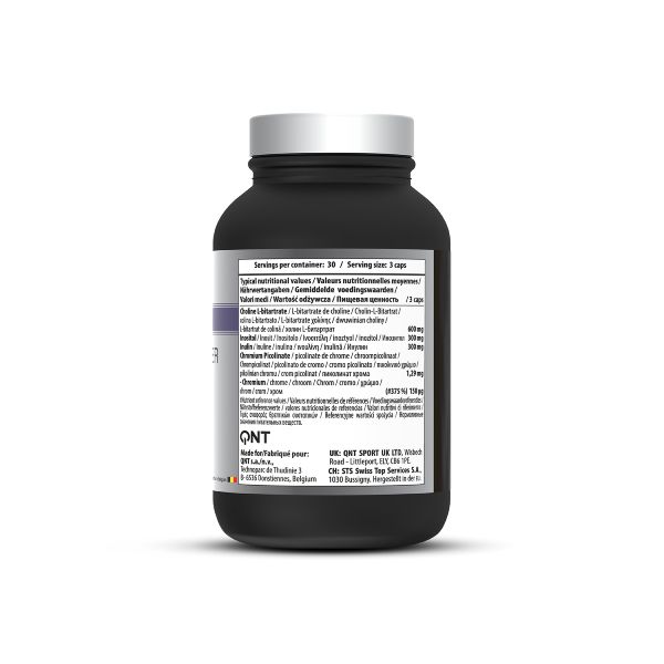 QNT Care Night Burner Vegan Συμπλήρωμα Διατροφής για Διαχείριση Βάρους 90 Κάψουλες