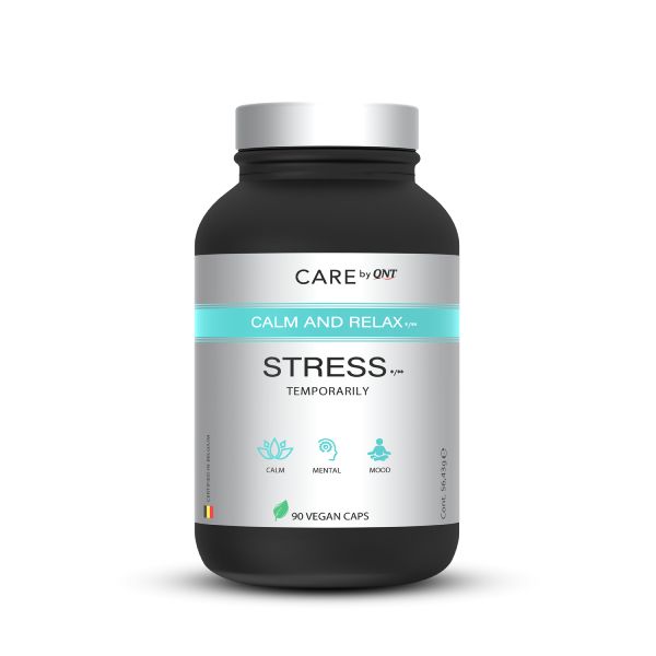QNT Care Stress Vegan Συμπλήρωμα Διατροφής που Προάγει Ηρεμία και Χαλάρωση 90 Κάψουλες