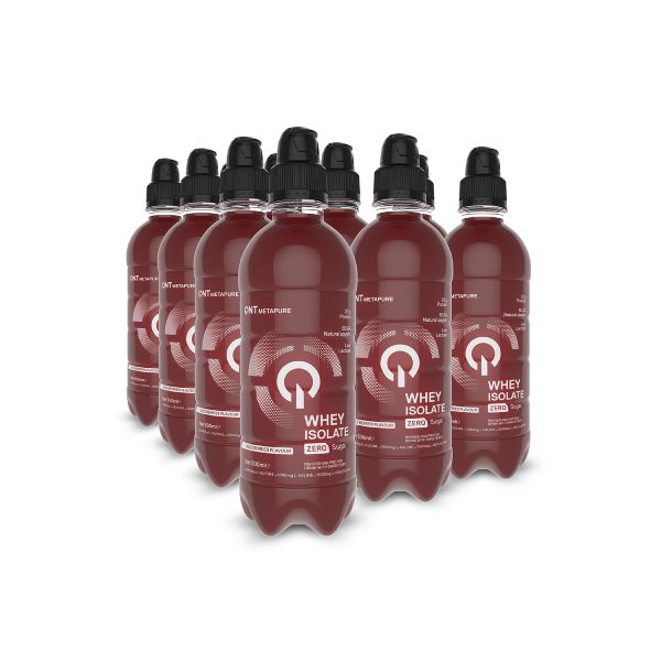 QNT Metapure Whey Isolate Zero Sugar Protein Water Νερό με Απομονωμένη Πρωτεΐνη Ορού Γάλακτος με Γεύση Wild Berries 500 ml