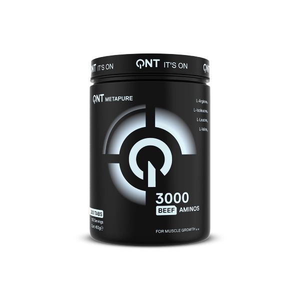 QNT Metapure 3000 Beef Aminos Συμπλήρωμα Διατροφής για Μυϊκή Ανάπτυξη 200 Ταμπλέτες