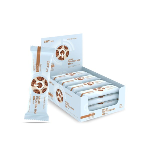 QNT Liife Milkii Protein Bar 28% Μπάρα Πρωτεΐνης με Γεύση Cookie 60 gr