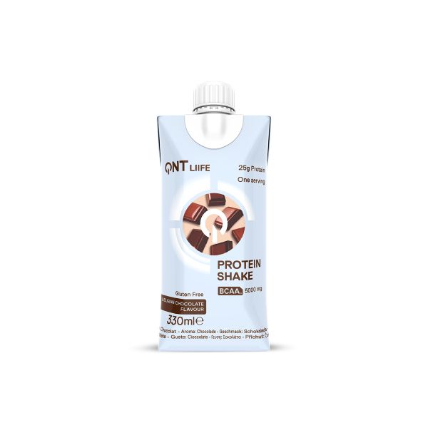 QNT Liife Protein Shake BCAA 5000 mg Ρόφημα Πρωτεΐνης με Γεύση Chocolate 330 ml