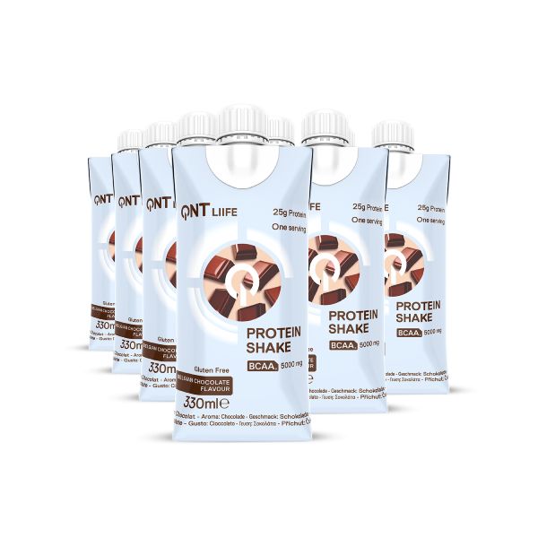 QNT Liife Protein Shake BCAA 5000 mg Ρόφημα Πρωτεΐνης με Γεύση Chocolate 330 ml