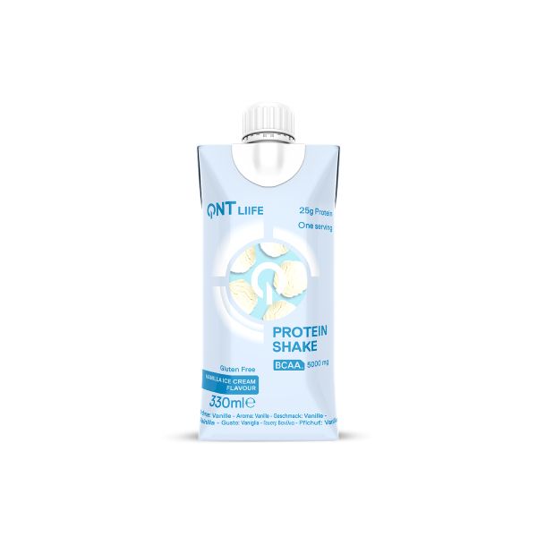 QNT Liife Protein Shake BCAA 5000 mg Ρόφημα Πρωτεΐνης με Γεύση Vanilla 330 ml