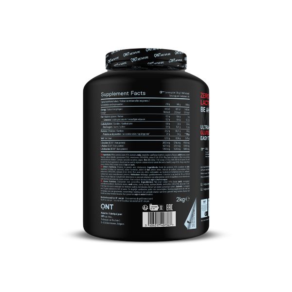QNT Metapure Whey Isolate Zero Απομονωμένη Πρωτεΐνη Ορού Γάλακτος με Γεύση Raspberry 2 kg