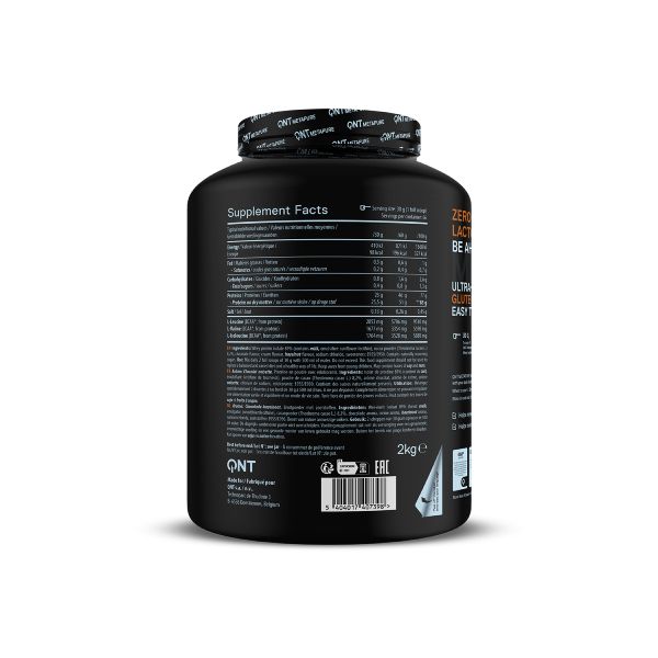QNT Metapure Whey Isolate Zero Απομονωμένη Πρωτεΐνη Ορού Γάλακτος με Γεύση Chocolate Hazelnut 2 kg