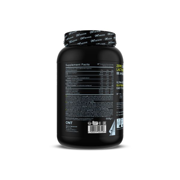 QNT Metapure Whey Isolate Zero Απομονωμένη Πρωτεΐνη Ορού Γάλακτος με Γεύση Pistachio 908 gr