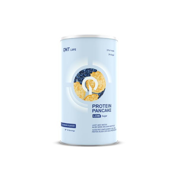 QNT Liife Protein Pancake Μείγμα με Πρωτεΐνη για Τηγανίτες με Γεύση Blueberry 500 gr