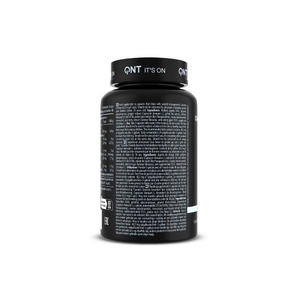 QNT Metapure Riptek V2 Thermogenic Συμπλήρωμα Διατροφής για Διαχείριση Όρεξης, Ενέργεια και Καύση Λίπους 120 Κάψουλες