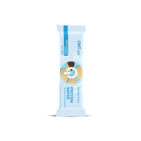 QNT Liife Protein Wafer 32% Γκοφρέτα Πρωτεΐνης με Γεύση Vanilla Yoghurt 35 gr