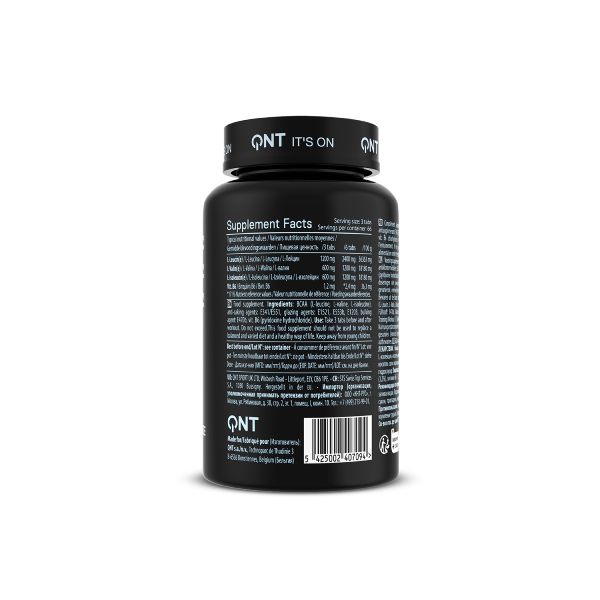 QNT Metapure BCAA Matrix 4800 Mega Size Συμπλήρωμα Διατροφής για Μυϊκή Αποκατάσταση και Τόνωση 200 Ταμπλέτες
