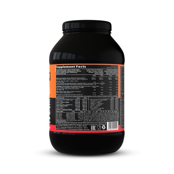 QNT Metapure Muscle Mass 3000 Gainer Amino Acids Συμπλήρωμα Διατροφής για Μυϊκή Ανάπτυξη με Γεύση Strawberry 1.3 kg