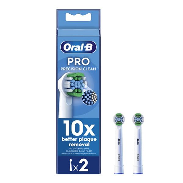 Oral-B Pro Precision Clean Ανταλλακτικά Ηλεκτρικής Οδοντόβουρτσας 2 τμχ