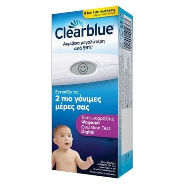 Clearblue Ψηφιακό Τεστ Ωορρηξίας 20 τμχ
