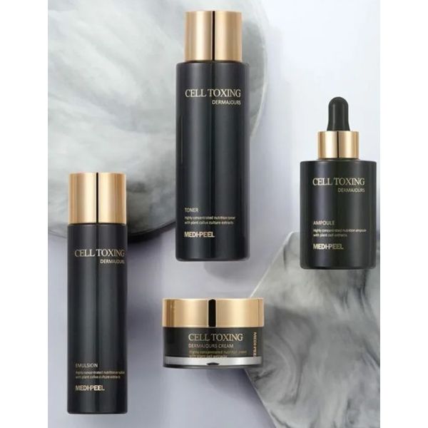 Korean Medi-Peel Cell Toxing Dermajours Ampoule Αντιγηραντικός Ορός με Φυτικά Βλαστοκύτταρα 100 ml