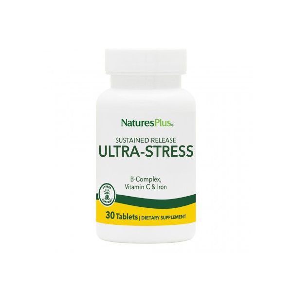 Natures Plus Ultra Stress with Iron 30 tabs